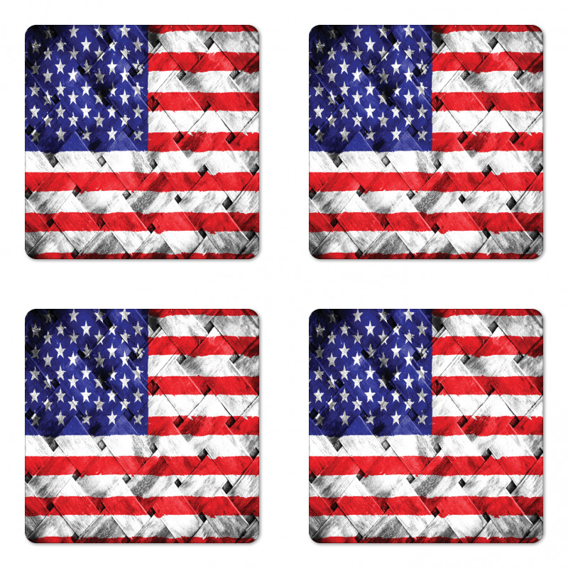 Fourth of July Day National Coaster Set Of Four