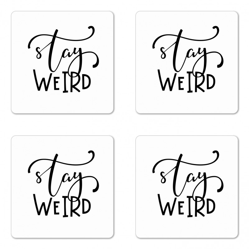 Be True to Who You Are Coaster Set Of Four