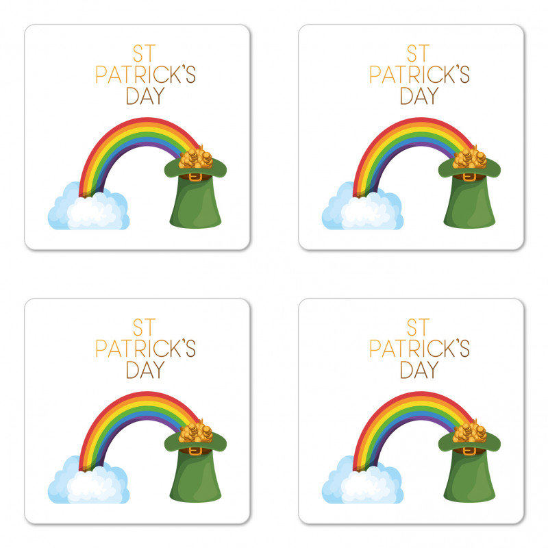 Leprechaun Hat Coaster Set Of Four