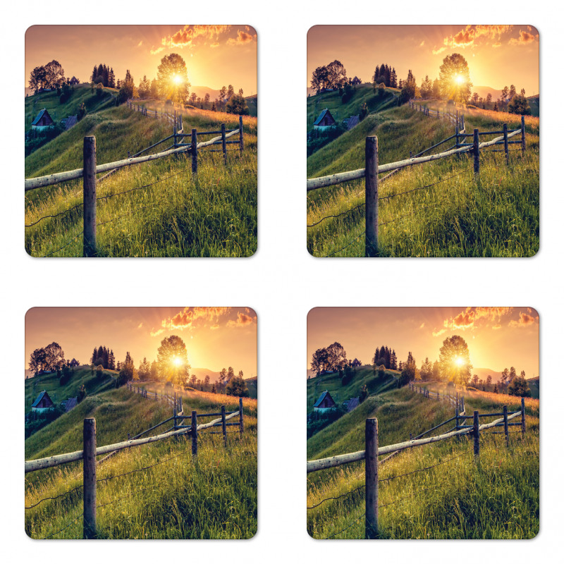 Morning Sunbeams Sky Coaster Set Of Four