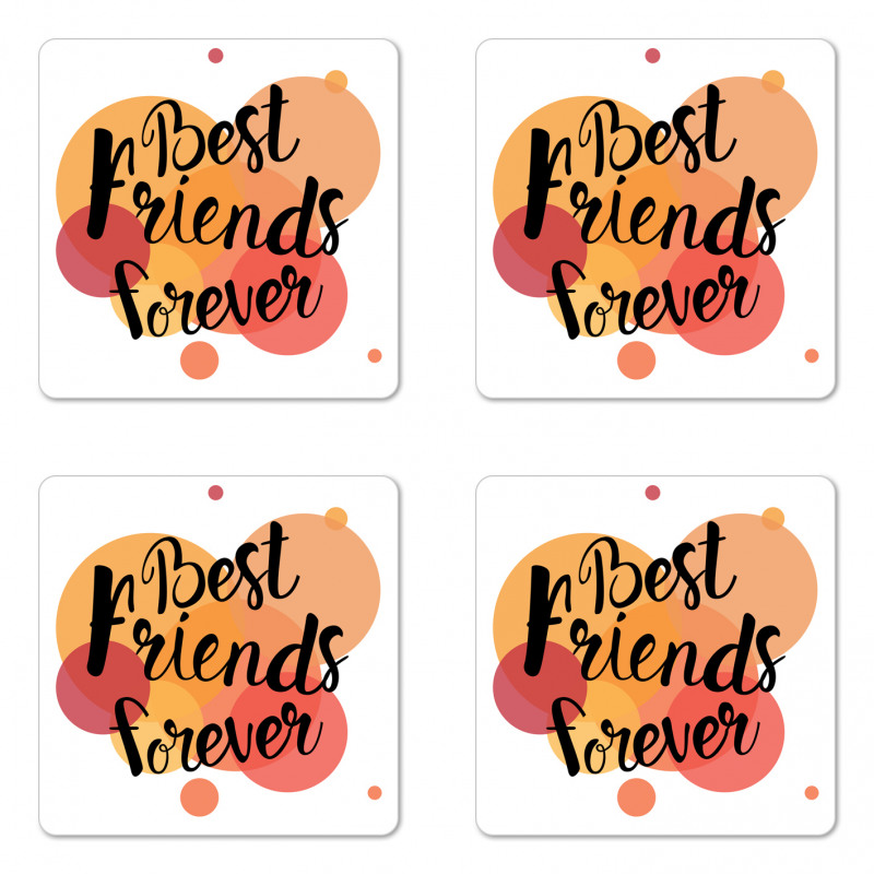 Forever Together Love Coaster Set Of Four