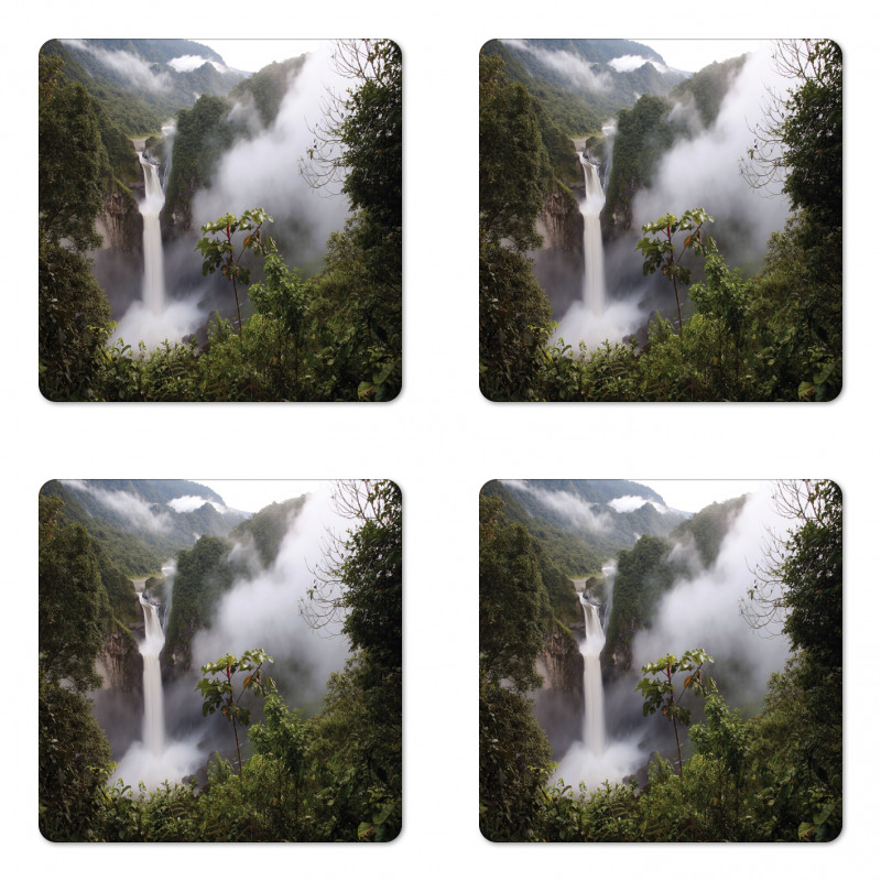 San Rafael Waterfalls Coaster Set Of Four