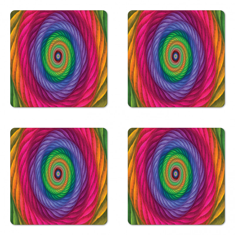 Spiral Vortex Coaster Set Of Four