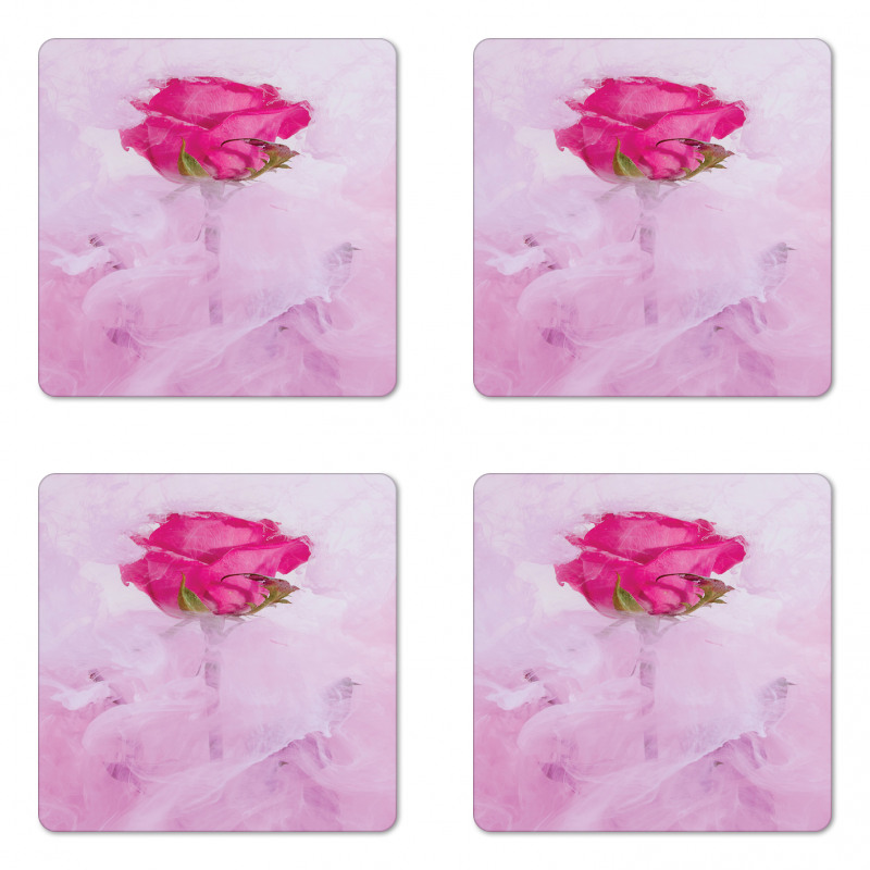 Floral Fine Art Coaster Set Of Four