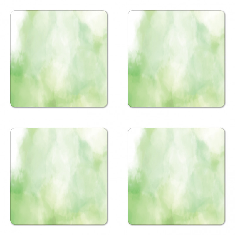 Greenish Smoke Coaster Set Of Four