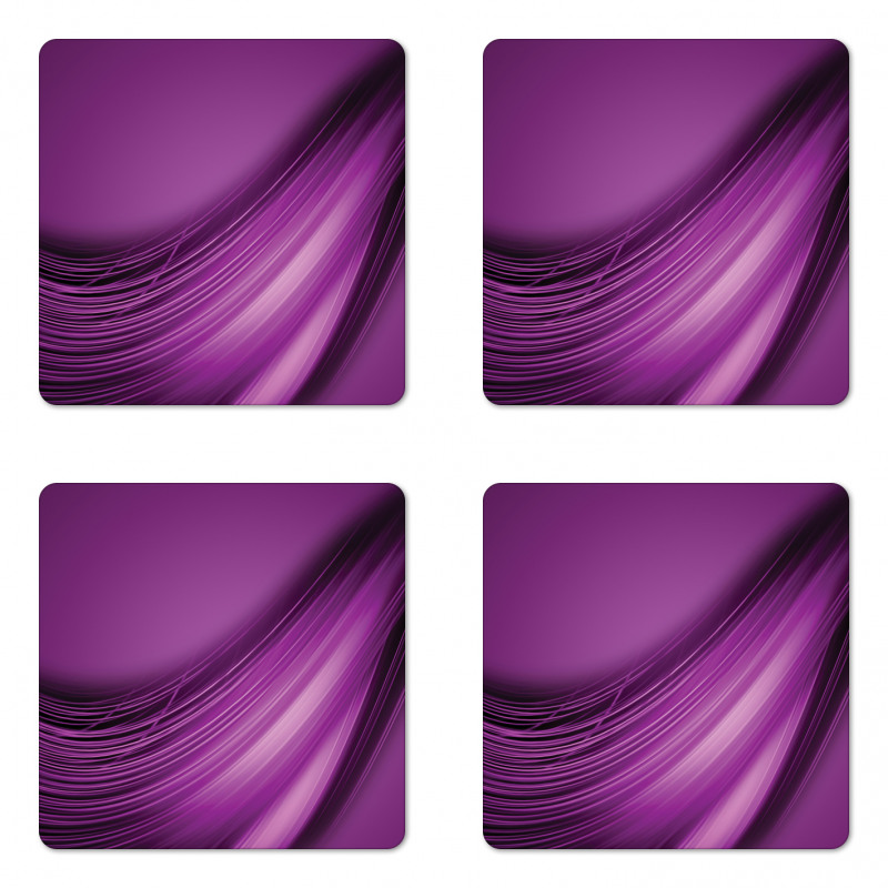 Smooth Lines Art Coaster Set Of Four