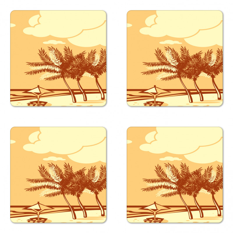 Summer Coast Coaster Set Of Four