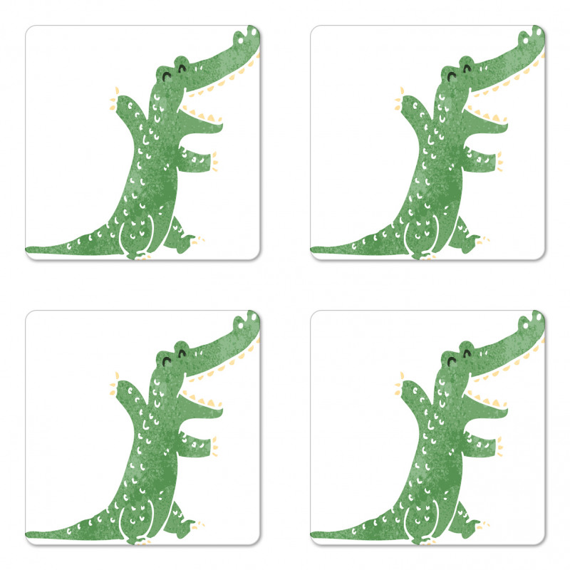 Funky Creature Laughing Coaster Set Of Four