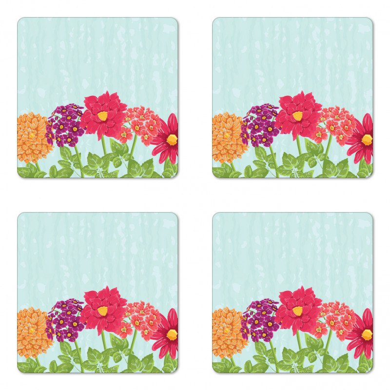 Botanical Coaster Set Of Four