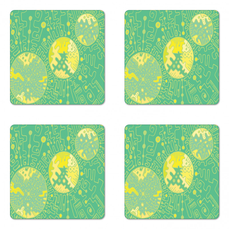 Doodle Coaster Set Of Four