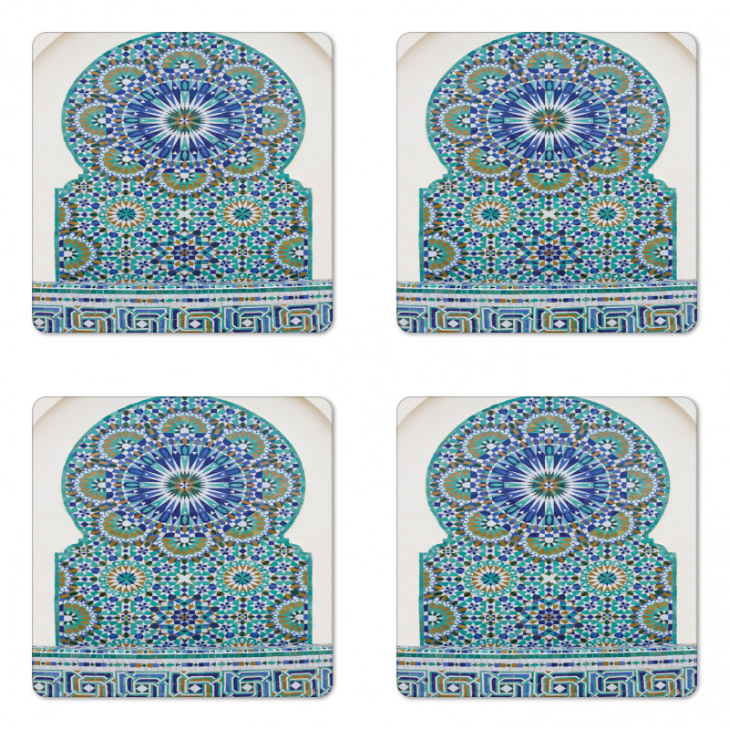 Eastern Ceramic Tile Coaster Set Of Four