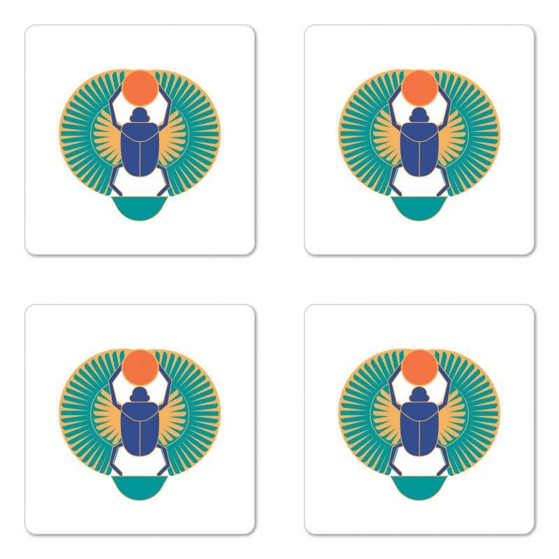 Scarab Holding Sun Coaster Set Of Four