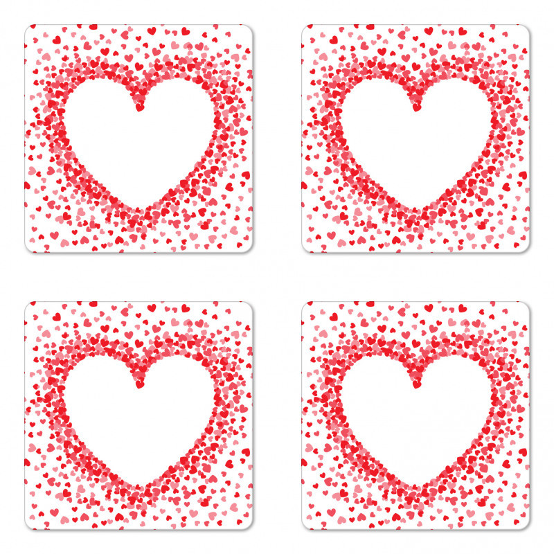 Tiny Hearts Coaster Set Of Four