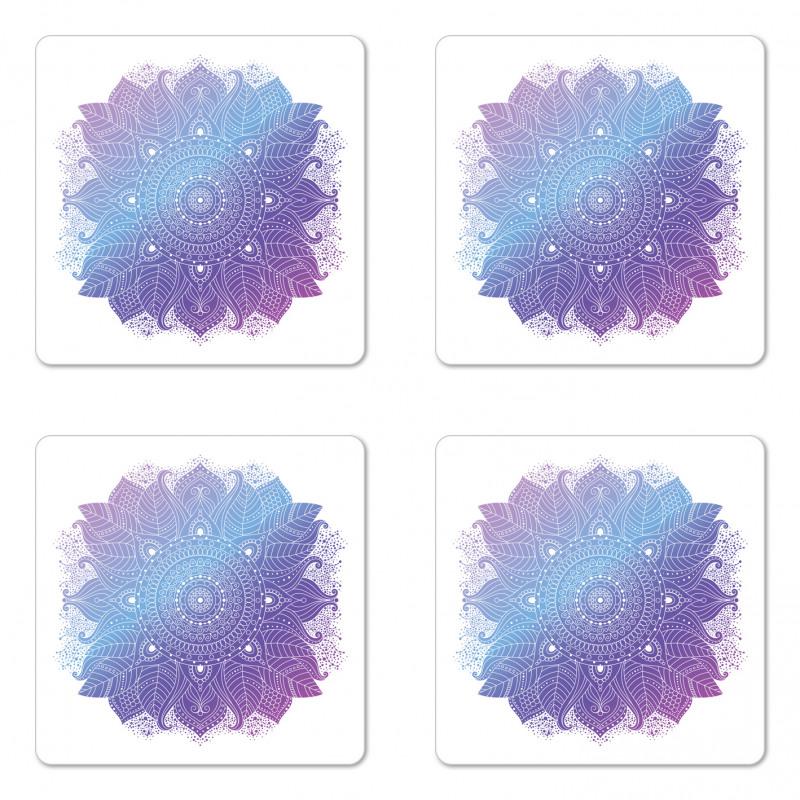 Bohemian Mandala Coaster Set Of Four