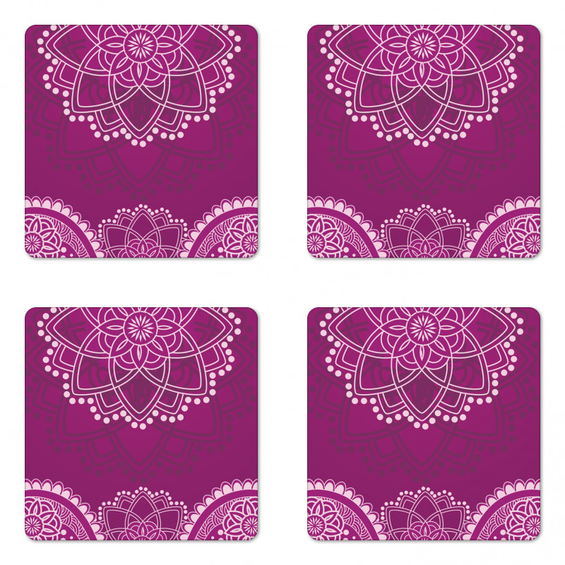 Flourishing Design Coaster Set Of Four