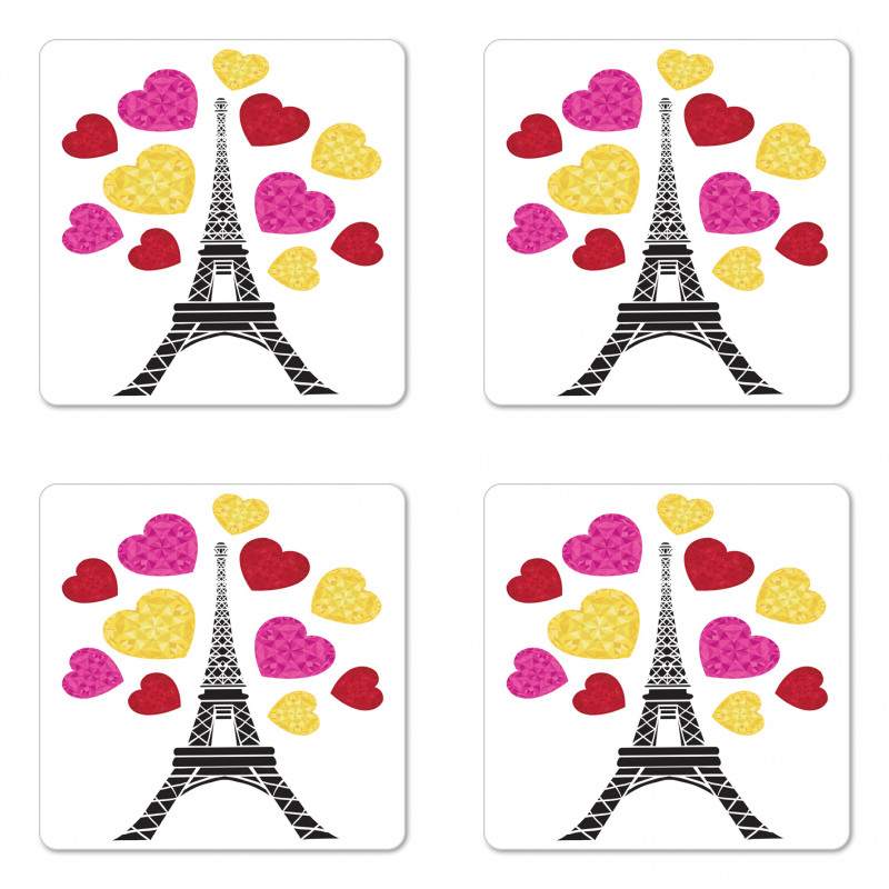 Valentine's Day Layout Coaster Set Of Four