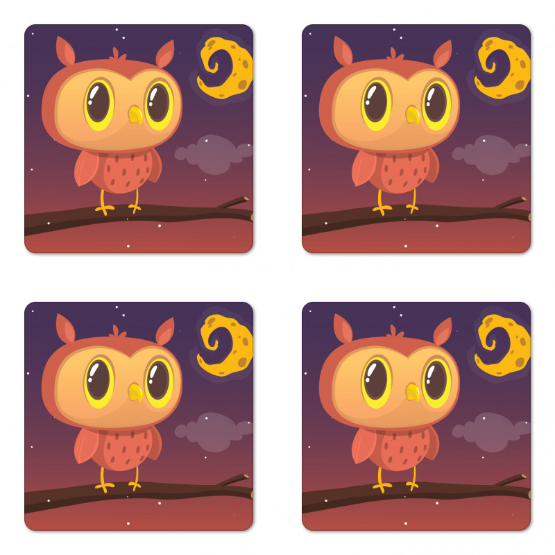 Sky Moon and Stars Coaster Set Of Four