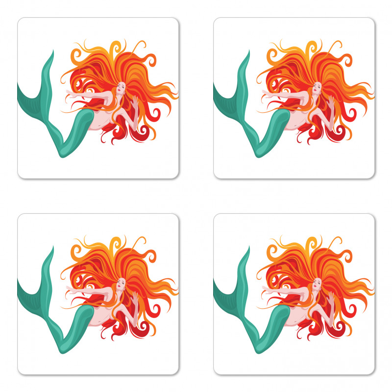 Fairytale Character Coaster Set Of Four