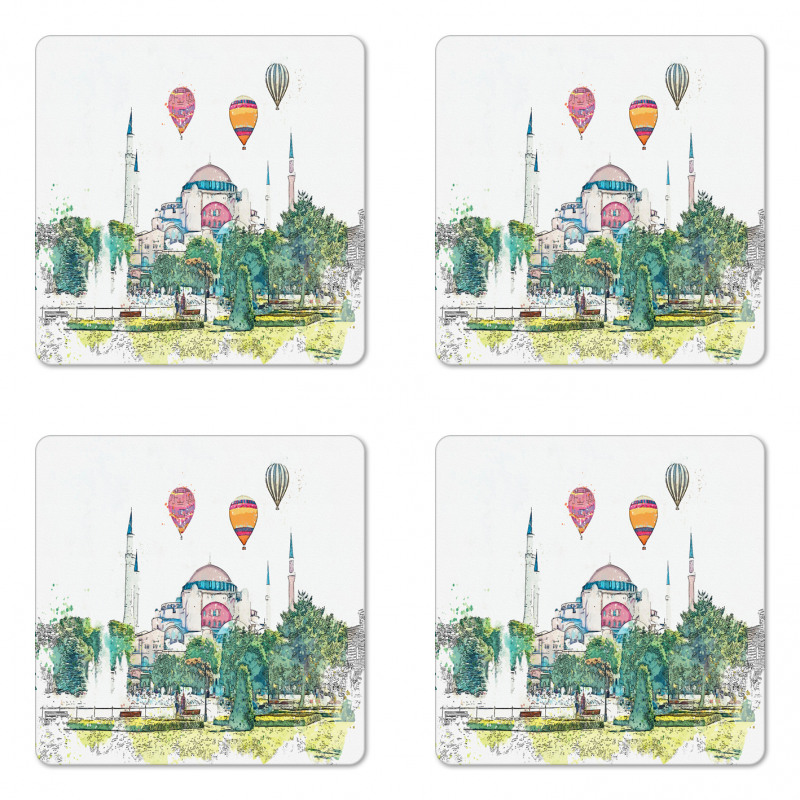 Hagia Sophia Art Coaster Set Of Four