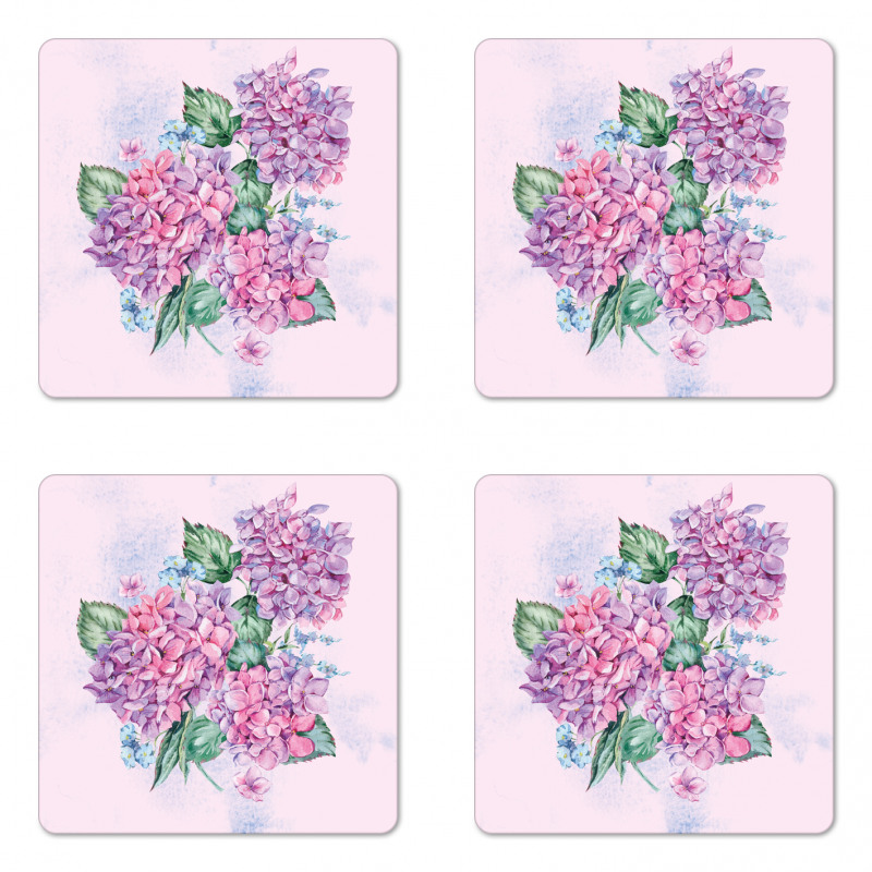 Spring Bouquets Coaster Set Of Four