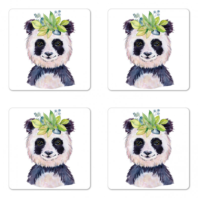 Watercolor Design Artwork Coaster Set Of Four