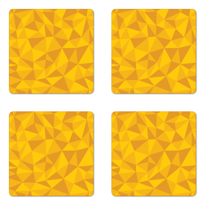 Abstract Mosaic Design Coaster Set Of Four