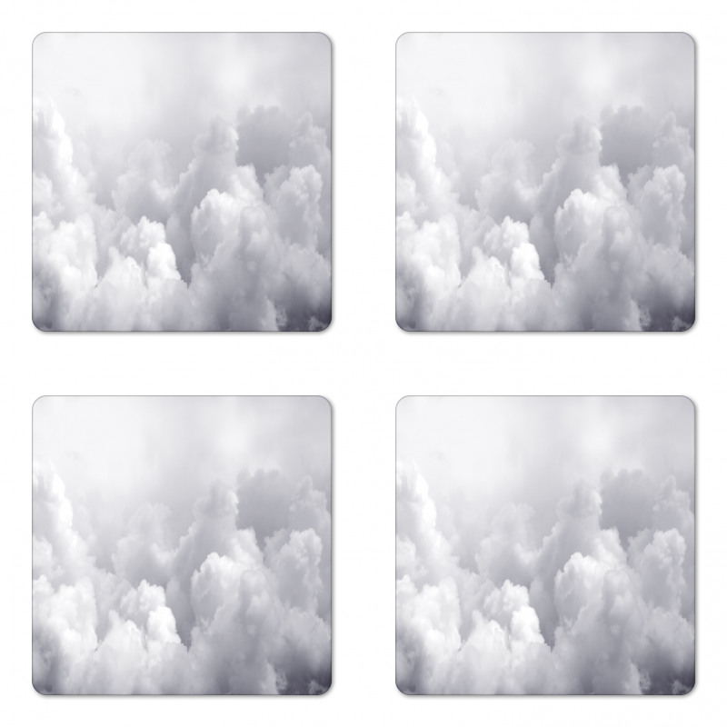 Dark Clouds Moody Sky Coaster Set Of Four