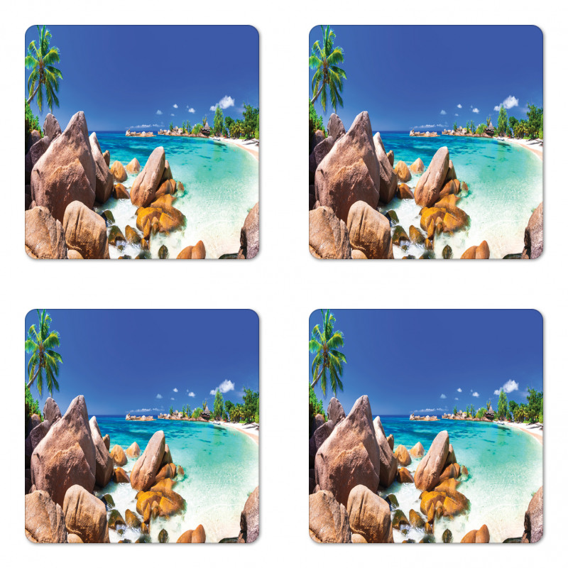 Panoramic Coastal Coaster Set Of Four