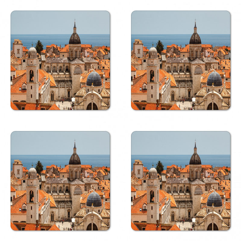 Old City of Dubrovnik Coaster Set Of Four