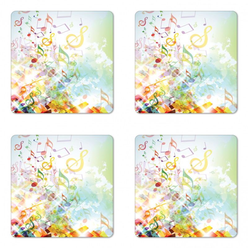 Shattered Elements Coaster Set Of Four