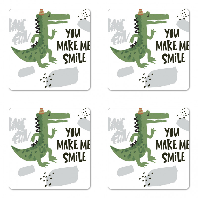 You Make Me Smile Coaster Set Of Four