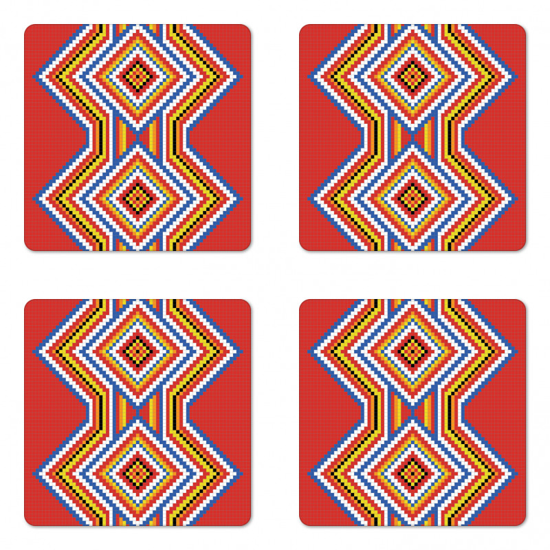 Mosaic American Coaster Set Of Four