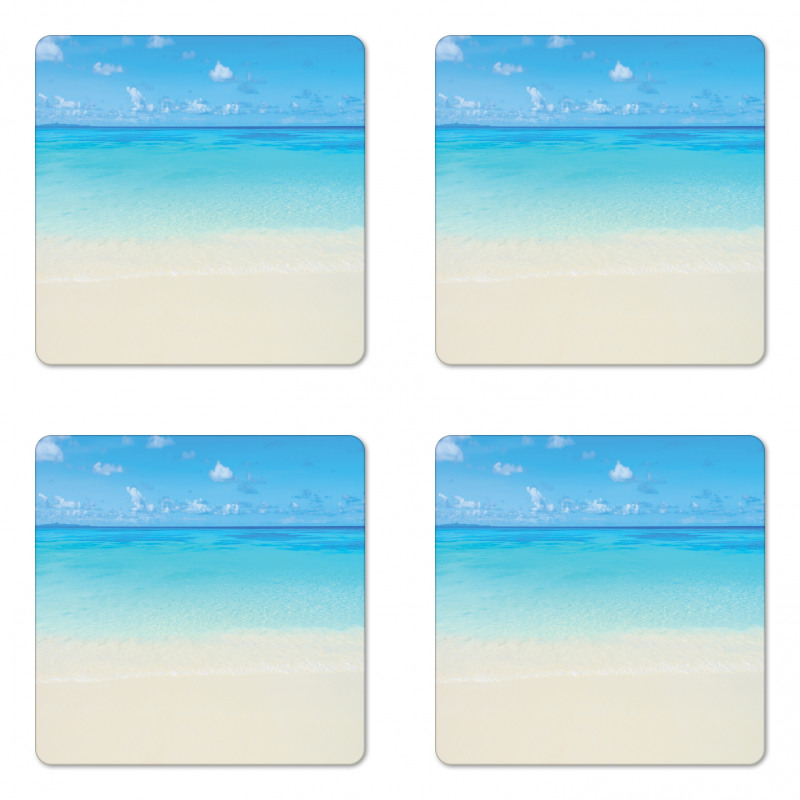 Carribean Sea Beach Coaster Set Of Four