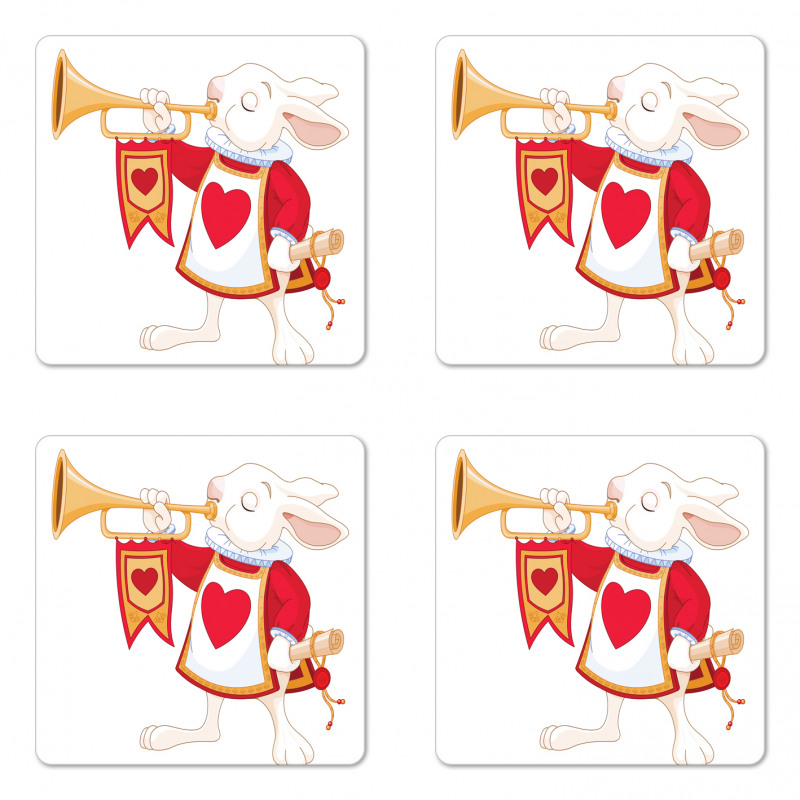 Bunny Fairytale Coaster Set Of Four