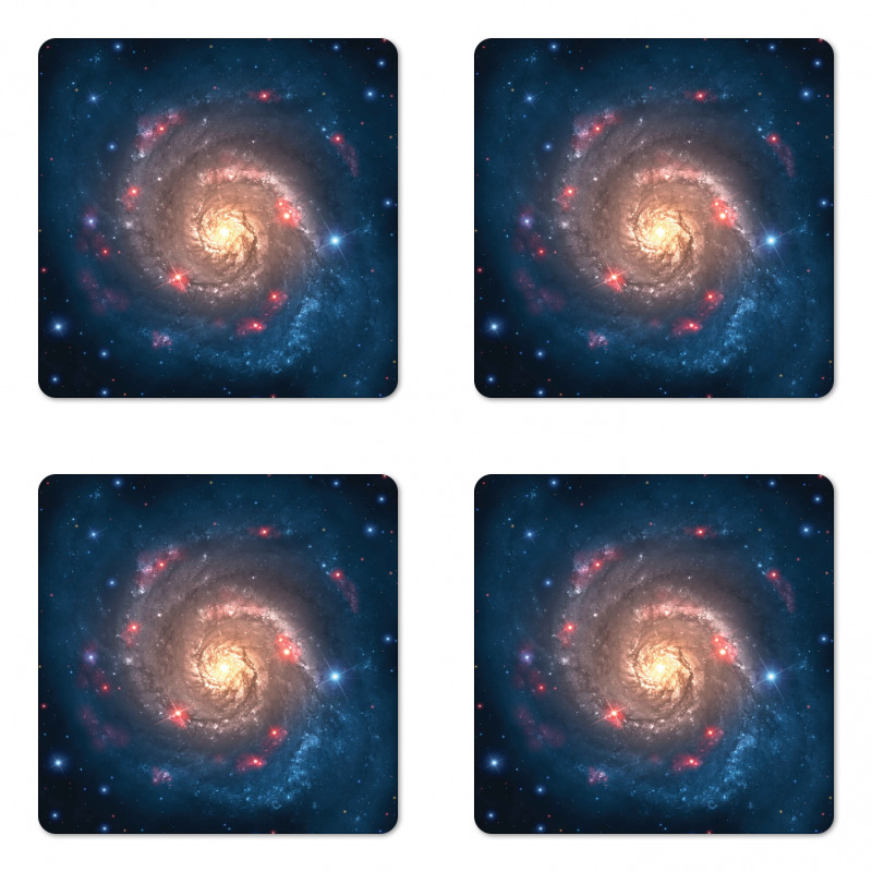 Black Hole Cosmos Space Coaster Set Of Four