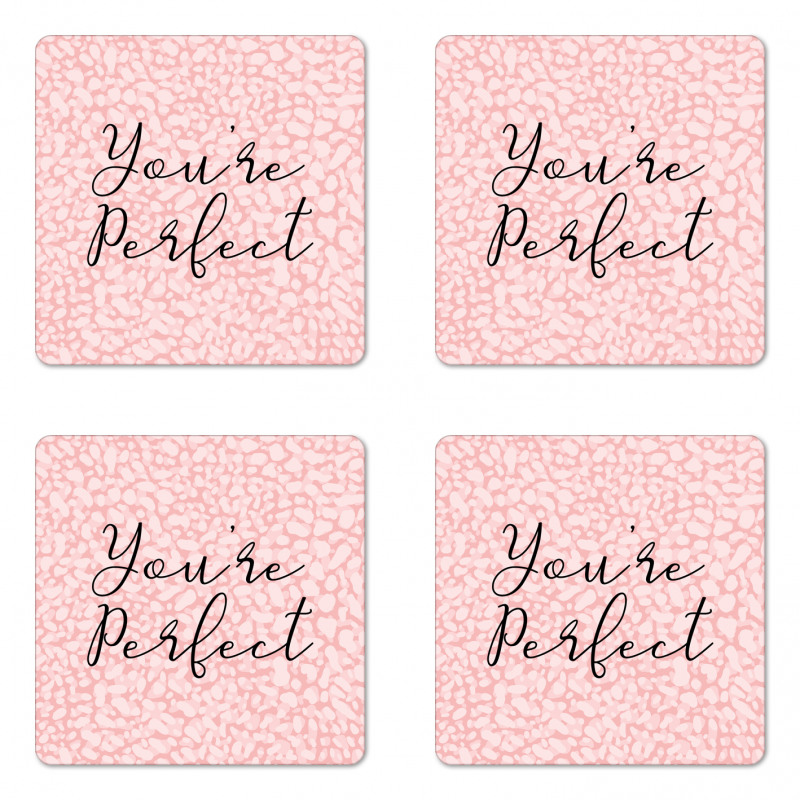 Cursive You're Perfect Coaster Set Of Four