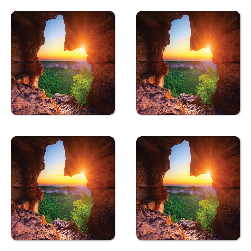 Canyon at Sunset Time Coaster Set Of Four