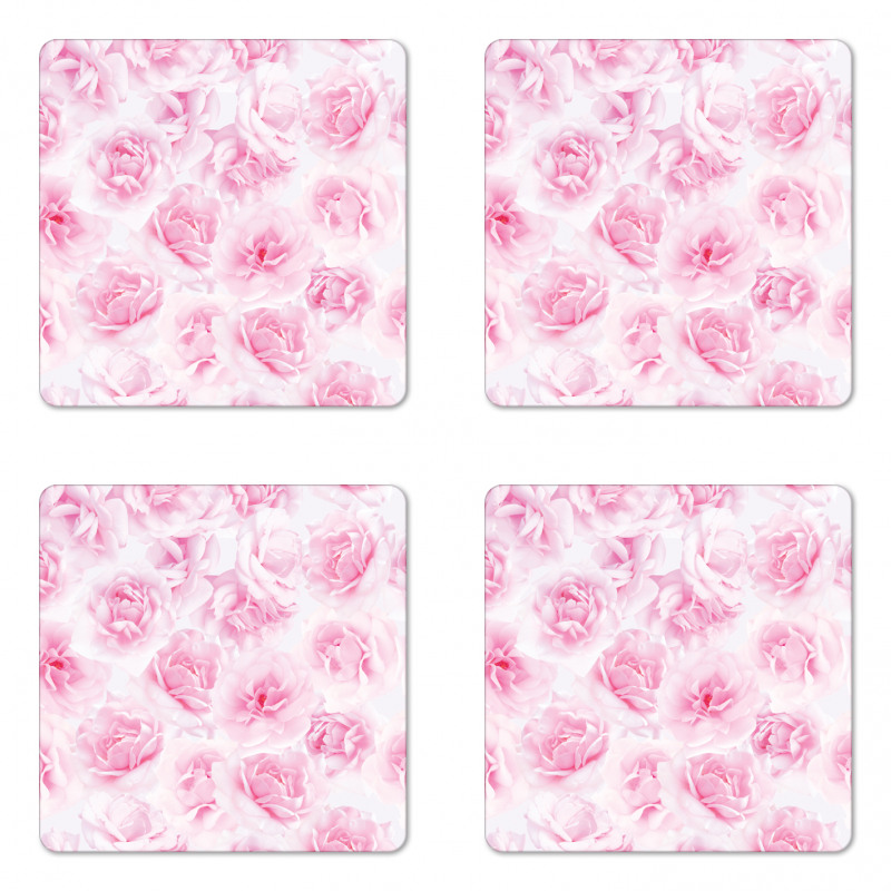 Floral Garden Victorian Coaster Set Of Four