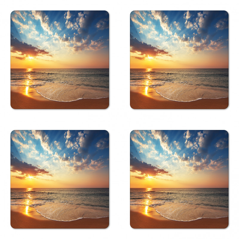 Sea Honeymoon Travel Coaster Set Of Four