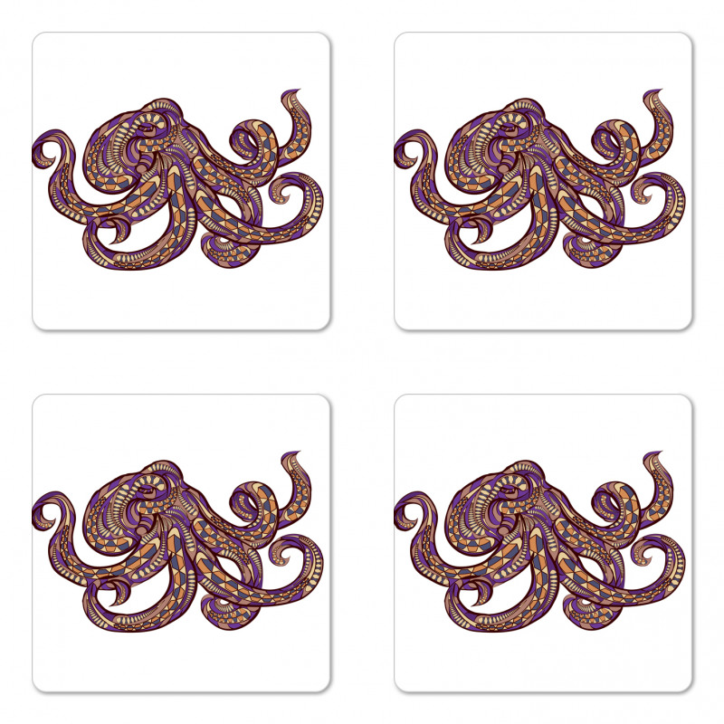 Patterns Coaster Set Of Four