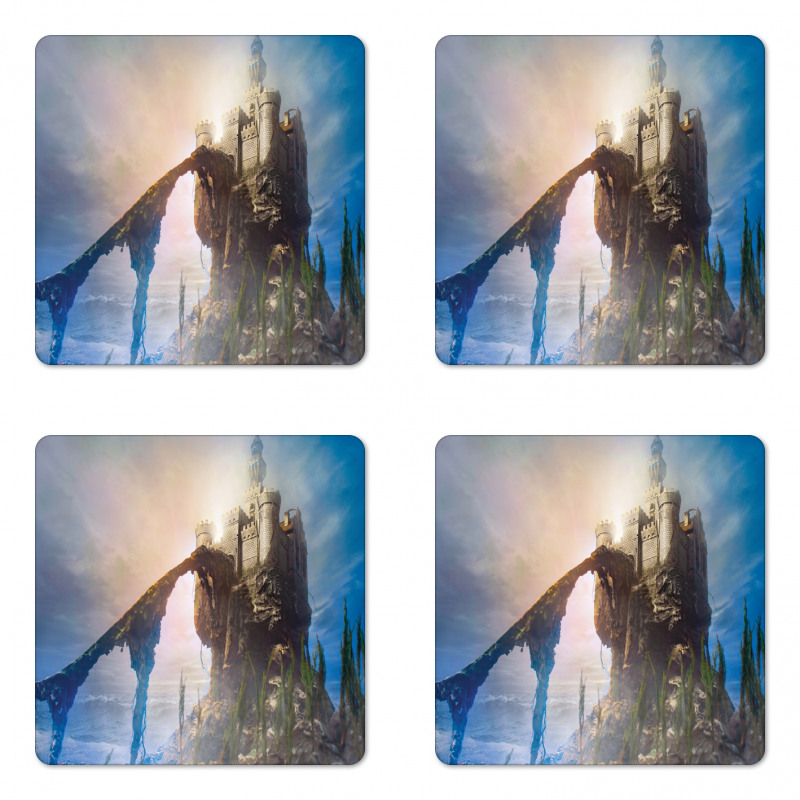 Old Castle Coaster Set Of Four