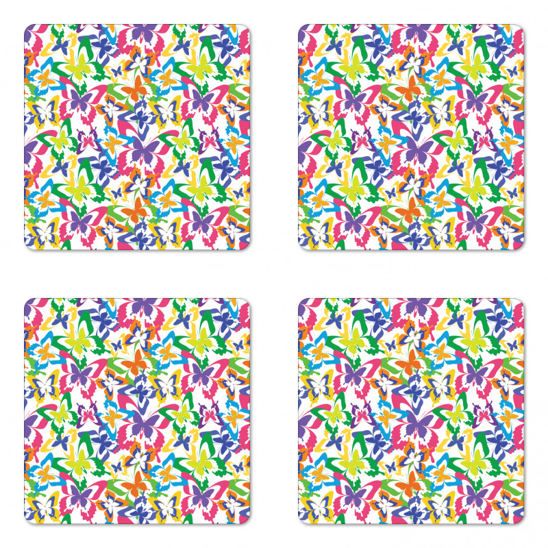 Movement Lifestyle Art Coaster Set Of Four