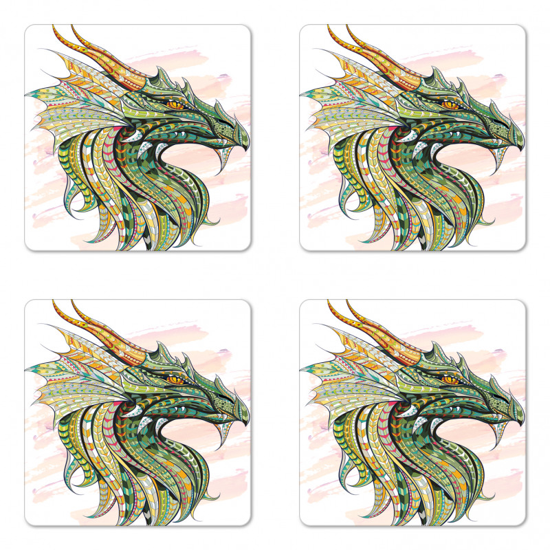 Grunge Celtic Coaster Set Of Four