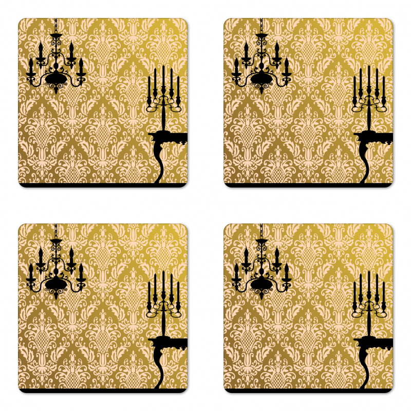 Victorian Style Room Coaster Set Of Four