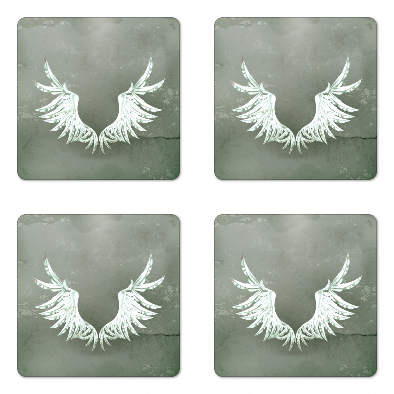 Coat of Arms Wings Coaster Set Of Four