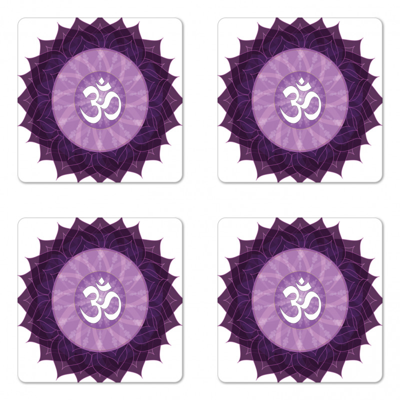 Letter Chakra Coaster Set Of Four