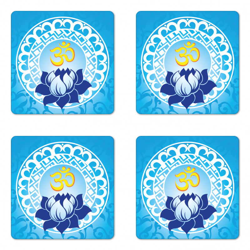 Ancient Sign Art Arrangement Coaster Set Of Four