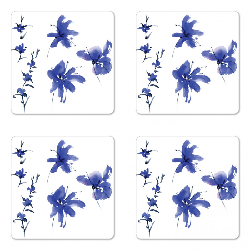 Oriental Art Coaster Set Of Four