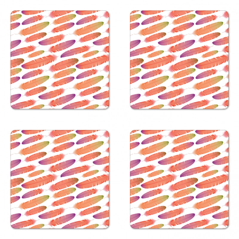 Color Details Tile Coaster Set Of Four