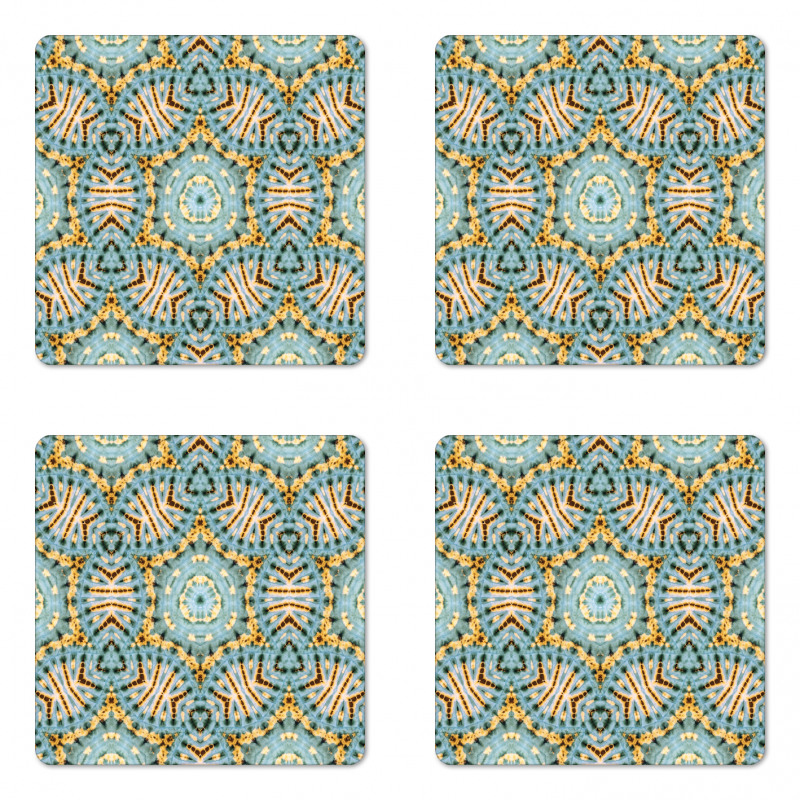 Tribal Bohemian Coaster Set Of Four